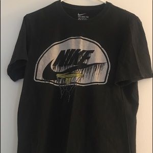 Nike Black, White & Gold Basketball Graphic Tee